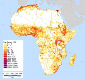 mapa, africa